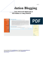 B2evolution Blogging: An Informal, Relaxed Walkthrough of B2evolution As A Blog Platform