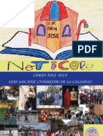 NOTICOLE  - CURSO 2012-13 - CEIP SAN JOSÉ (TORREJÓN DE LA CALZADA)