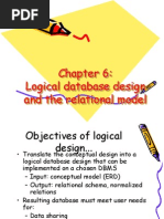 Logical Database Design and The Relational Model