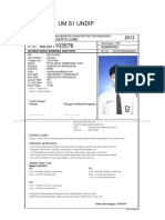 Um S1 Undip: Kartu Peserta Ujian