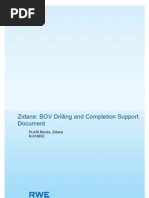 Zidane BOV - Drilling and Completion Support Document Rev01