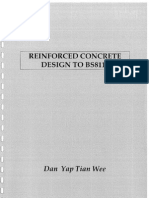 Reinforced Concrete Design to Bs8110