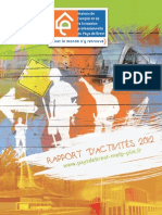 Rapport D'activités 2012 - MEFP Du Pays de Brest