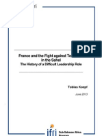 France and The Fight Against Terrorism in The Sahel. The History of A Difficult Leadership Role, Tobias KOEPF