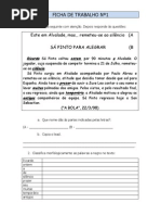 FICHA DE TRABALHO Nº1