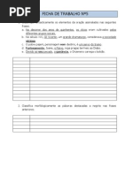 FICHA DE TRABALHO Nº5