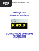 08[1][1].1.1 - NOÇÕES DE ÉTICA & ÉTICA NO SERVIÇO PÚBLICO- TST
