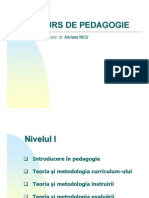 Curs de Pedagogie