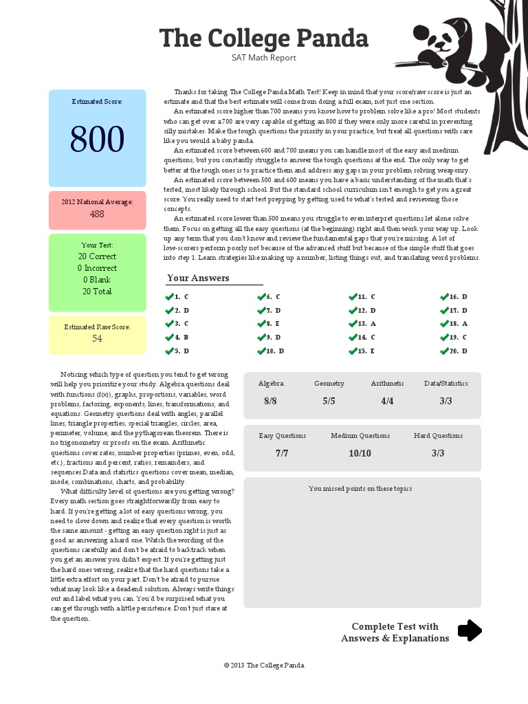 sat math panda book pdf