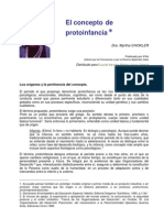 El Concepto de Protoinfancia - Myrtha Chokler PDF