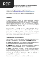 1a_Mostra Cientifica Do Forum de Sustentabilidade Do Corede Alto Jacui