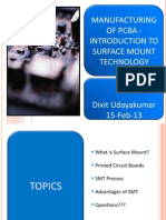 Introduction To Surface Mount Technology (SMT)