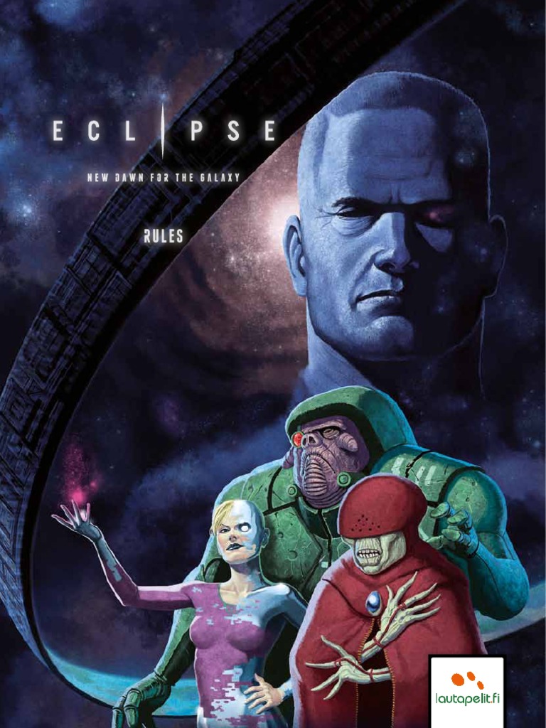 Eclipse Board Game Rules PDF Ships Dice