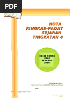 Download Nota Sejarah by Puteri Maisarah Haziqah SN150542101 doc pdf