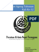 Buku Laporan Tahunan Persatuan Al-Amin Negeri Terengganu 2012