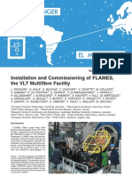 Installation and Commissioning of FLAMES, The VLT Multifibre Facility