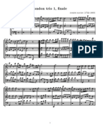 Haydn London Trio No. 1 Finale (Score)
