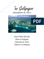 monografa las islas galpagos