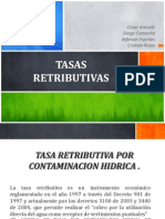 Tasas Retributivas