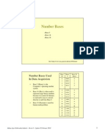 Number Bases Used in Data Acquistion