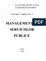 Managementul Serviciilor Publice Micu 2008 2009[1]