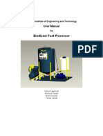 Biodeisel Processor Manual