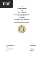 seminar report on bluetooth