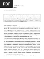 Stubbs Zrinscak Social Policy and Croatia's EU Membership