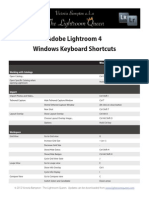 Lightroom Shortcuts 40 Win