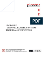 HDP Board Partition Specification