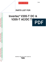 Invertec V 205 Tig Parts