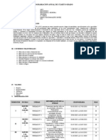 I.E 14071proyecto Curricular de Aula de Cuarto Grado