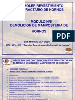 Demolición de Manpostería de Hornos