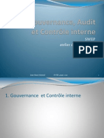 Gouvernance audit et contrôle de gestion