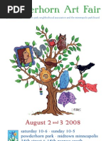 Download Powderhorn Art Fair Program 2008 by Powderhorn Art Fair SN150609185 doc pdf