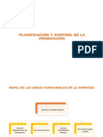 Planificacion y Control de La Produccion