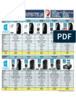 Tabela de PCs Tower