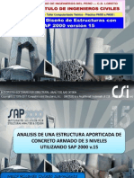 EDIFICIO APORTICADO 3N-C°A°-SAP2000V15