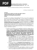 Modelo de Memorial  Policía  Gobierno