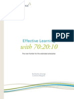Effective Learning With 70-20-10 Whitepaper