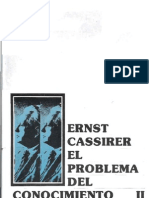 Cassirer Ernest - El Problema Del Conocimiento 2