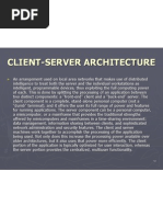 Client Server Architecture