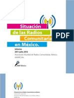 113969675 Informe de La Situacion de Las Radios Comunitarias en Mexico