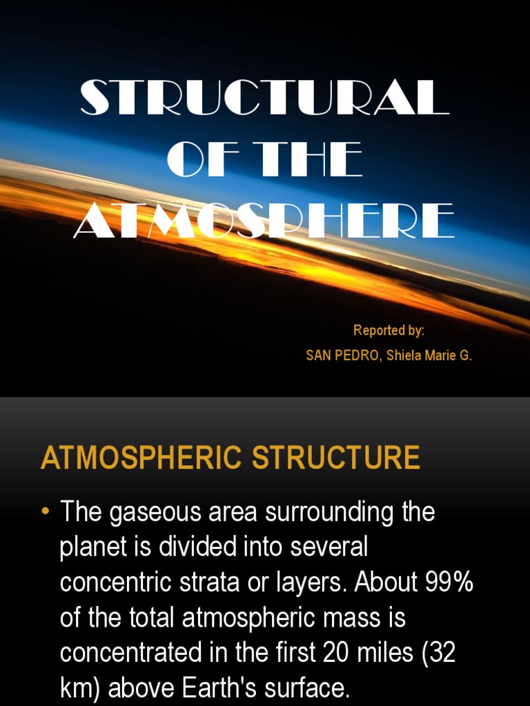 Structure of Earth's Atmosphere Explained | PDF | Science & Mathematics