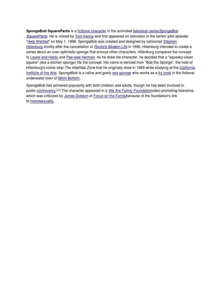 SpongeBob SquarePants | PDF