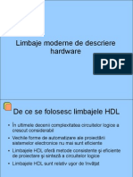 Limbaje Moderne de Descriere Hardware