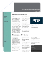 Pinnacle Team May Newsletter 