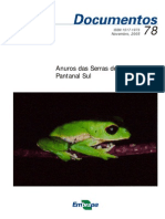 GORDO 2005 Anuros Das Serras de Entorno Do PANTANAL SUL