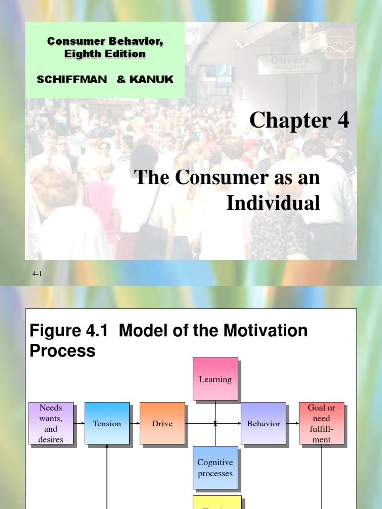 Consumer Motivation and Needs | PDF
