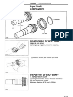 Input Shaft: Components